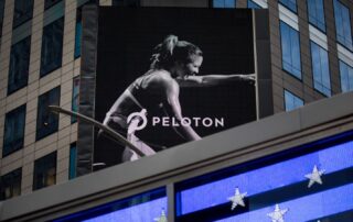 Peloton billboard