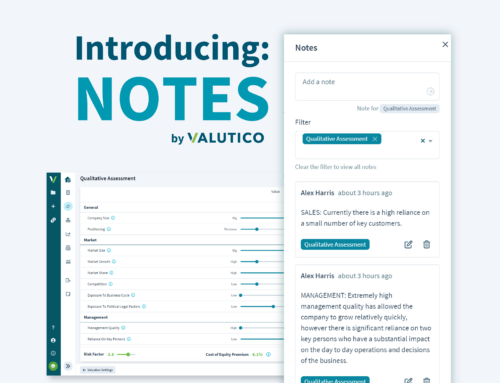 Valutico Introduces New Feature to Support Documentation of Decisions and Assumptions